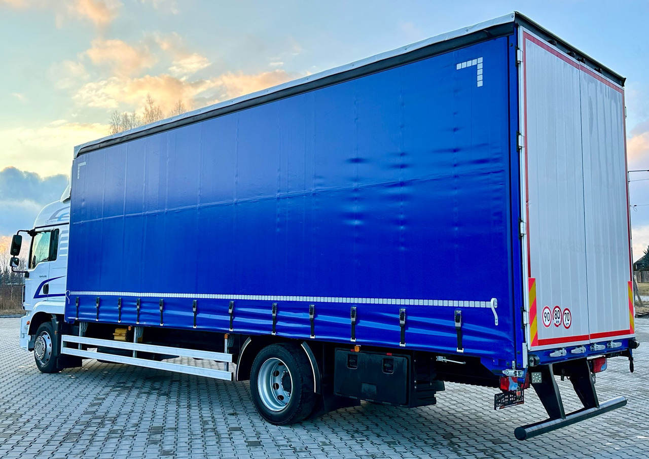 MAN TGM 15.290 / FIRANKA / 20 EUROPALET / AUTOMAT / SYPIALKA / DMC 16 T / 8 400 KG ŁADOWNOŚĆ - Curtainsider truck: picture 4 MAN TGM 15.290 / FIRANKA / 20 EUROPALET / AUTOMAT / SYPIALKA / DMC 16 T / 8 400 KG ŁADOWNOŚĆ - Curtainsider truck: picture 4
