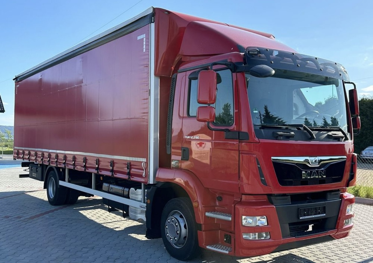 MAN TGM 15.290 / FIRANKA / 21 EUROPALET / AUTOMAT - Curtainsider truck: picture 1 MAN TGM 15.290 / FIRANKA / 21 EUROPALET / AUTOMAT - Curtainsider truck: picture 1