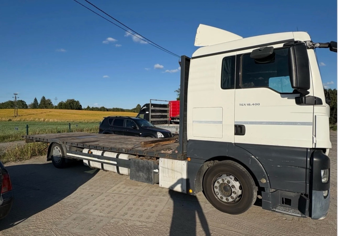MAN TGX 18.400 / PLATFORMA / 630 TYŚ KM / 2015 ROK / SYPIALKA - Dropside/ Flatbed truck: picture 3 MAN TGX 18.400 / PLATFORMA / 630 TYŚ KM / 2015 ROK / SYPIALKA - Dropside/ Flatbed truck: picture 3