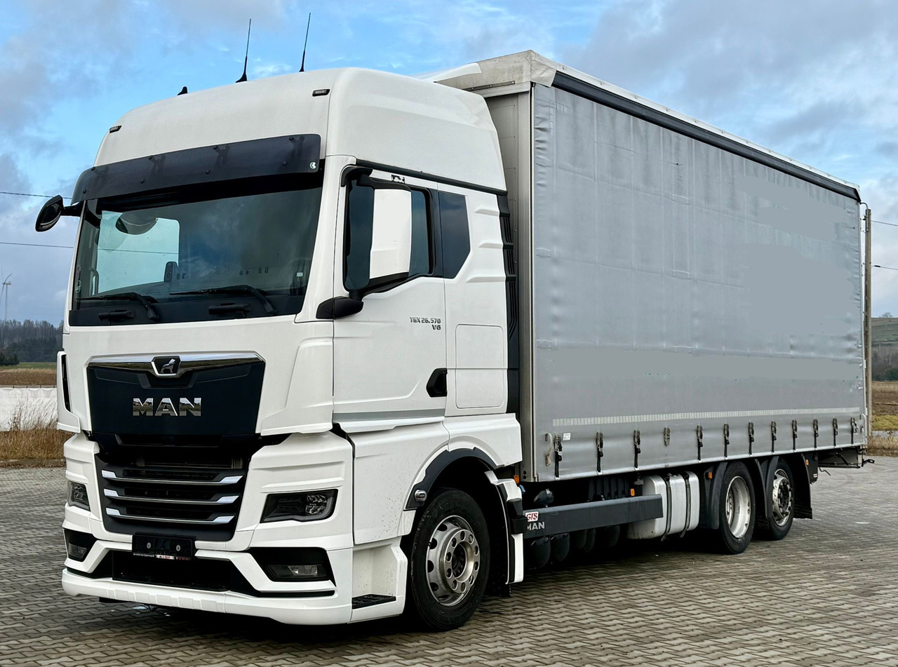 MAN TGX 26.470 / FIRANKA / 19 EUROPALET / XXL / NISKI PRZEBIEG / NOWY MODEL / 6X2 - Curtainsider truck: picture 2 MAN TGX 26.470 / FIRANKA / 19 EUROPALET / XXL / NISKI PRZEBIEG / NOWY MODEL / 6X2 - Curtainsider truck: picture 2