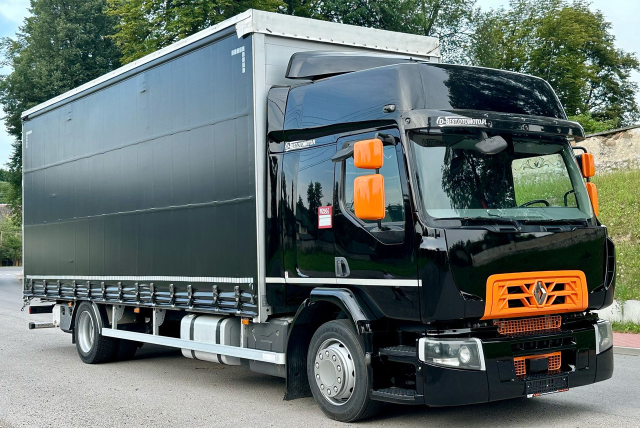 RENAULT D 18 / 320 / FIRANKA / 18 EUROPALET / DUŻA KABINA / EURO 6 / 9 450 KG ŁADOWNOŚCI - Curtainsider truck: picture 1 RENAULT D 18 / 320 / FIRANKA / 18 EUROPALET / DUŻA KABINA / EURO 6 / 9 450 KG ŁADOWNOŚCI - Curtainsider truck: picture 1