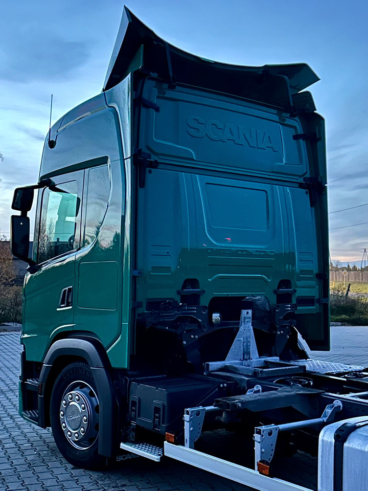 SCANIA G450 / RAMA DO ZABUDOWY / ROZSTAW 5.75 / AUTOMAT / SYPIALKA - Cab chassis truck: picture 5 SCANIA G450 / RAMA DO ZABUDOWY / ROZSTAW 5.75 / AUTOMAT / SYPIALKA - Cab chassis truck: picture 5
