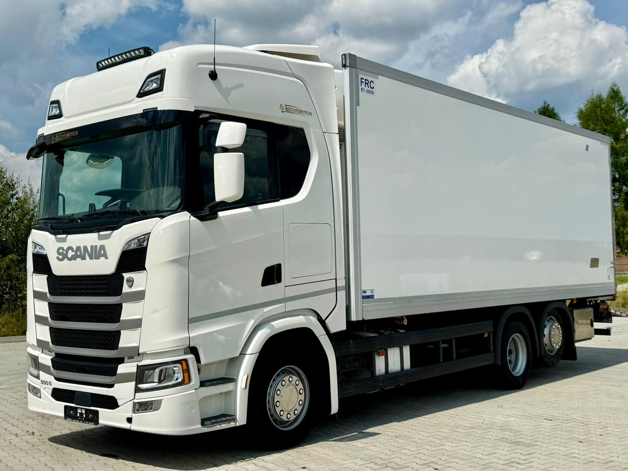 SCANIA S500 / CHŁODNIA / WINDA / 18 PALET / 7.4 M / DRUKARKA / AUTOMAT / NISKI PRZEBIEG / PODNOSZONA OŚ / 2020 ROK - Refrigerator truck: picture 2 SCANIA S500 / CHŁODNIA / WINDA / 18 PALET / 7.4 M / DRUKARKA / AUTOMAT / NISKI PRZEBIEG / PODNOSZONA OŚ / 2020 ROK - Refrigerator truck: picture 2