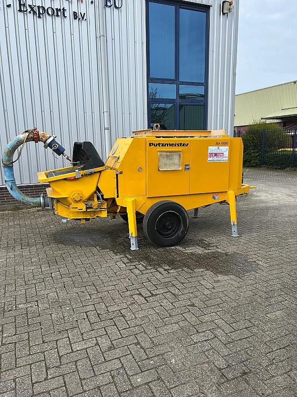 2014 PUTZMEISTER BSA1005 DC trailer mounted. - Stationary concrete pump: picture 2 2014 PUTZMEISTER BSA1005 DC trailer mounted. - Stationary concrete pump: picture 2