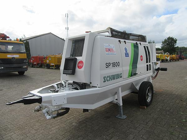 2014 SCHWING BP 1800 D -129 KW static pump - Stationary concrete pump: picture 4 2014 SCHWING BP 1800 D -129 KW static pump - Stationary concrete pump: picture 4