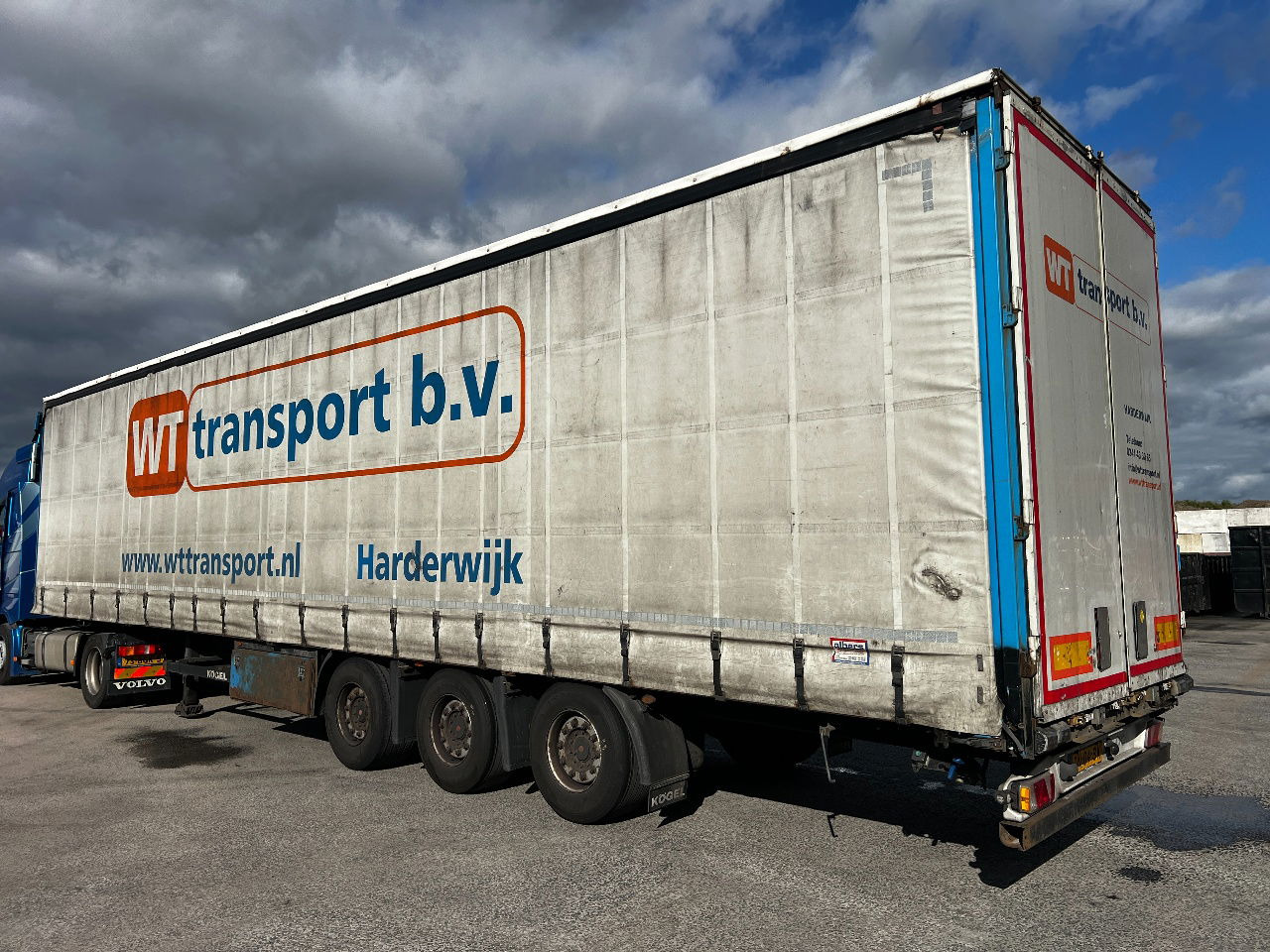 Kögel mega oplegger met SAF intrax - Curtainsider semi-trailer: picture 4 Kögel mega oplegger met SAF intrax - Curtainsider semi-trailer: picture 4