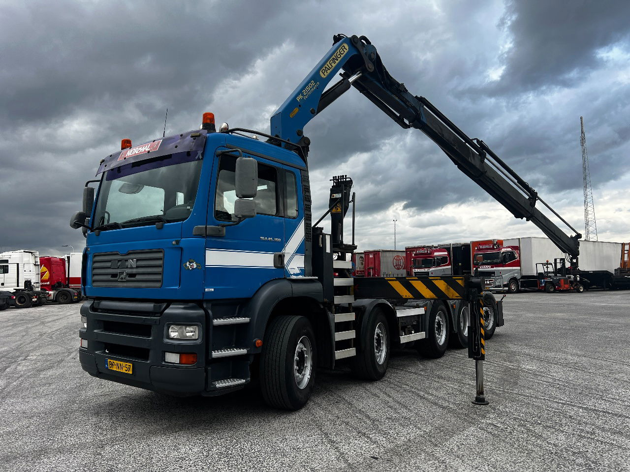 MAN TGA 41.360 TGA 45.360 10x2, Manual, PK21502 kraan - Crane truck: picture 1 MAN TGA 41.360 TGA 45.360 10x2, Manual, PK21502 kraan - Crane truck: picture 1