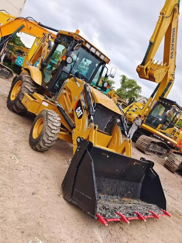 New Backhoe loader CAT 420 F 100% New: picture 18