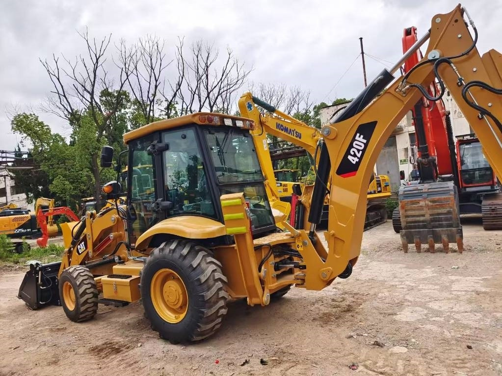 New Backhoe loader CAT 420 F 100% New: picture 23