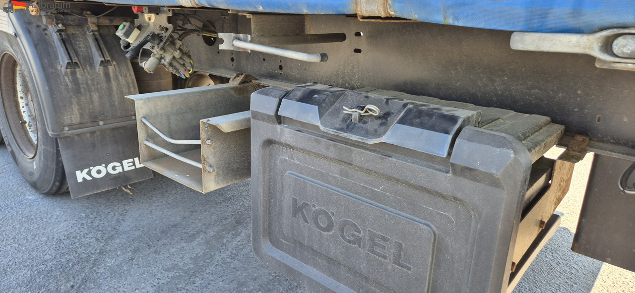 Kögel SN24 Standard, Edscha, Trommelbremse - Curtainsider semi-trailer: picture 2 Kögel SN24 Standard, Edscha, Trommelbremse - Curtainsider semi-trailer: picture 2