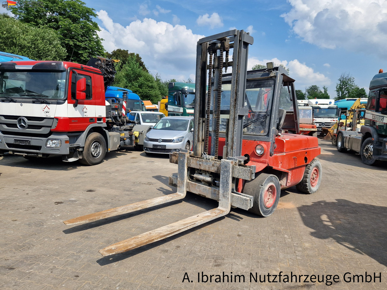 Linde H60 Tragfähigkeit 6000 kg ,3800 mm Hubhöhe, 2x vorhanden - Diesel forklift: picture 4 Linde H60 Tragfähigkeit 6000 kg ,3800 mm Hubhöhe, 2x vorhanden - Diesel forklift: picture 4