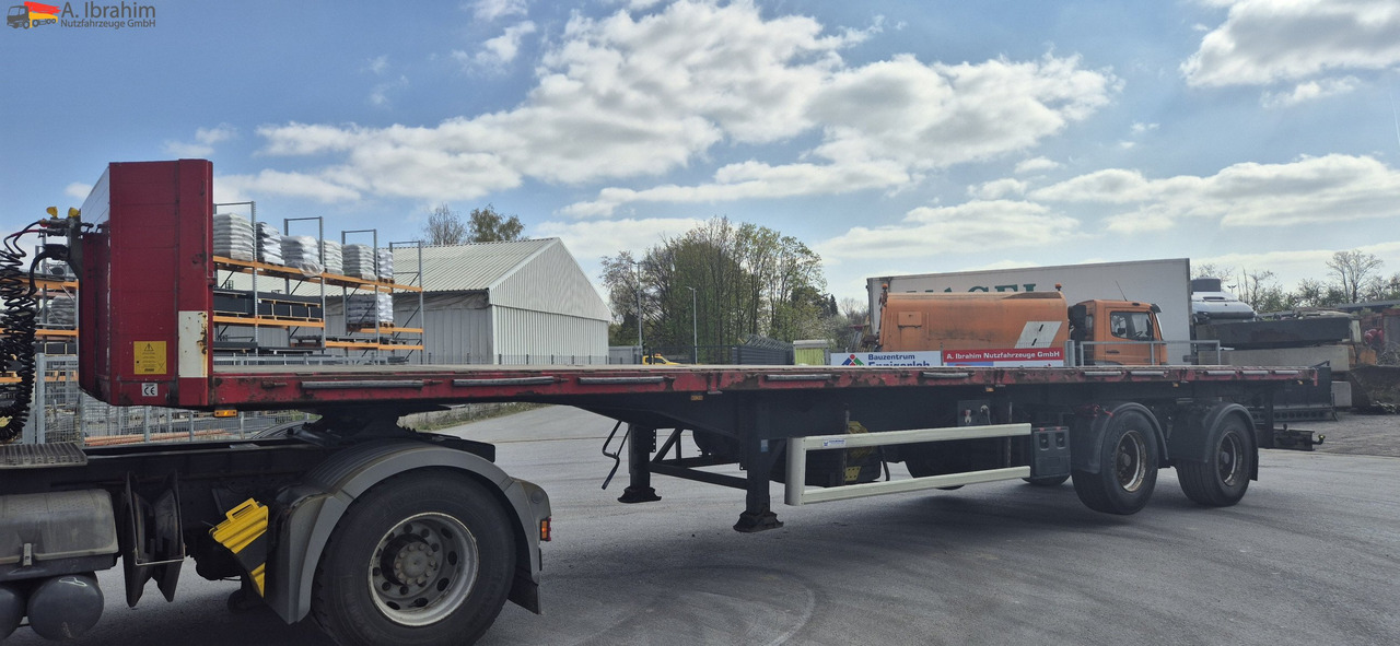 Ortmann 2 achser, Liftachse, Lenkachse - Dropside/ Flatbed semi-trailer: picture 1 Ortmann 2 achser, Liftachse, Lenkachse - Dropside/ Flatbed semi-trailer: picture 1