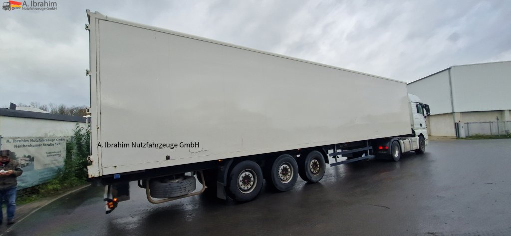 Closed box semi-trailer Spier 3 achs Koffer, Liftachse: picture 12