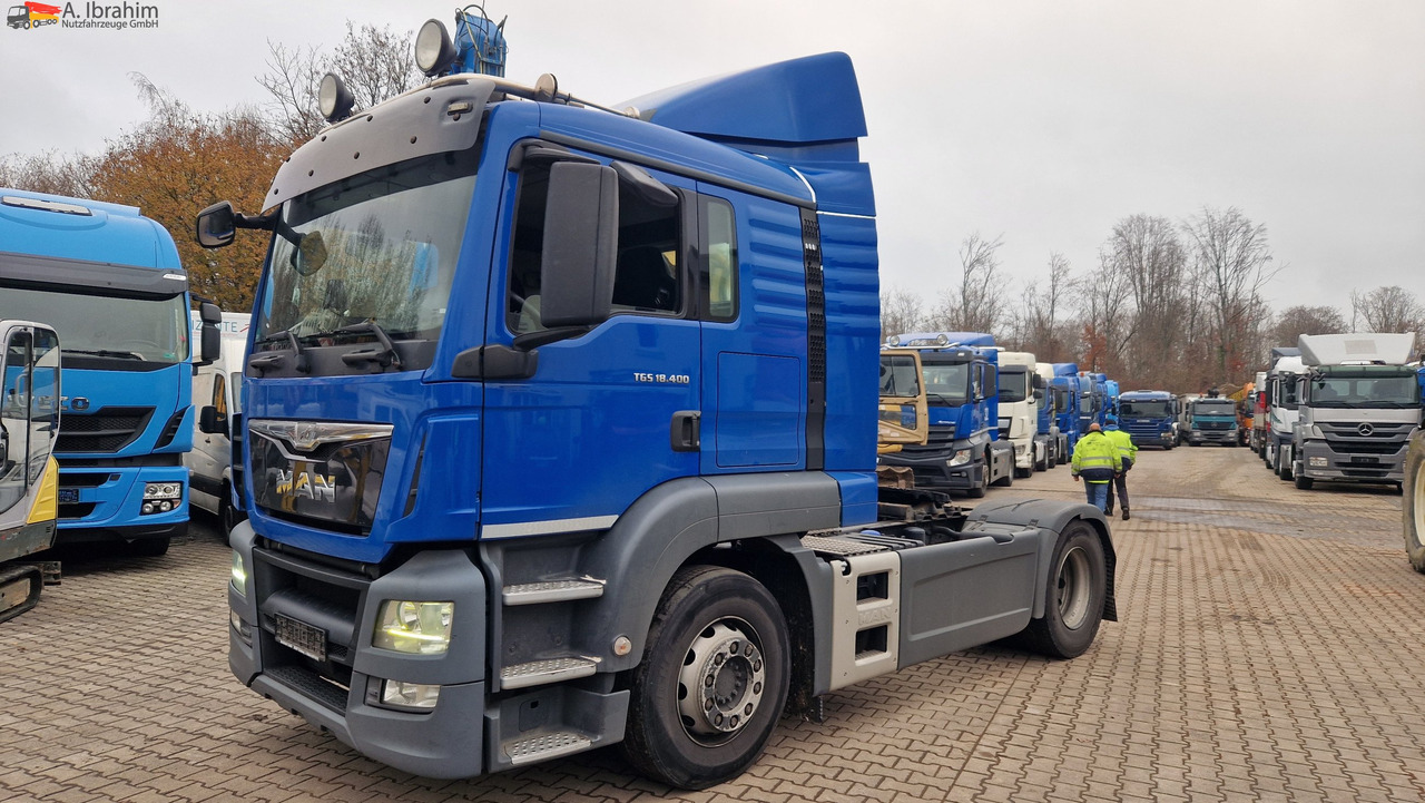 MAN 18.400 TGX Flachdach Retarder, Klima, 1 Bett, Kühlschrank - Tractor unit: picture 1 MAN 18.400 TGX Flachdach Retarder, Klima, 1 Bett, Kühlschrank - Tractor unit: picture 1