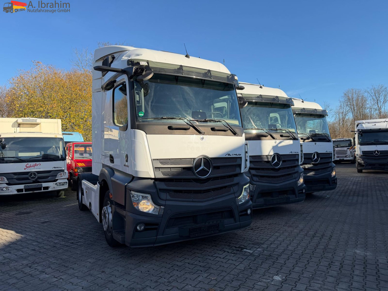 Mercedes-Benz Actros 1846LS Streamspace | Retarder | Euro 6d | Blatt Luft | 3 x vorhanden - Tractor unit: picture 1 Mercedes-Benz Actros 1846LS Streamspace | Retarder | Euro 6d | Blatt Luft | 3 x vorhanden - Tractor unit: picture 1