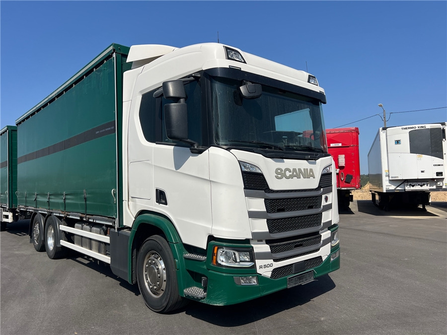 Scania R500 - Curtainsider truck: picture 3 Scania R500 - Curtainsider truck: picture 3