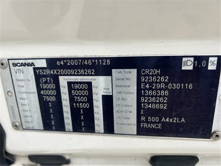 Tractor unit Scania R500: picture 13