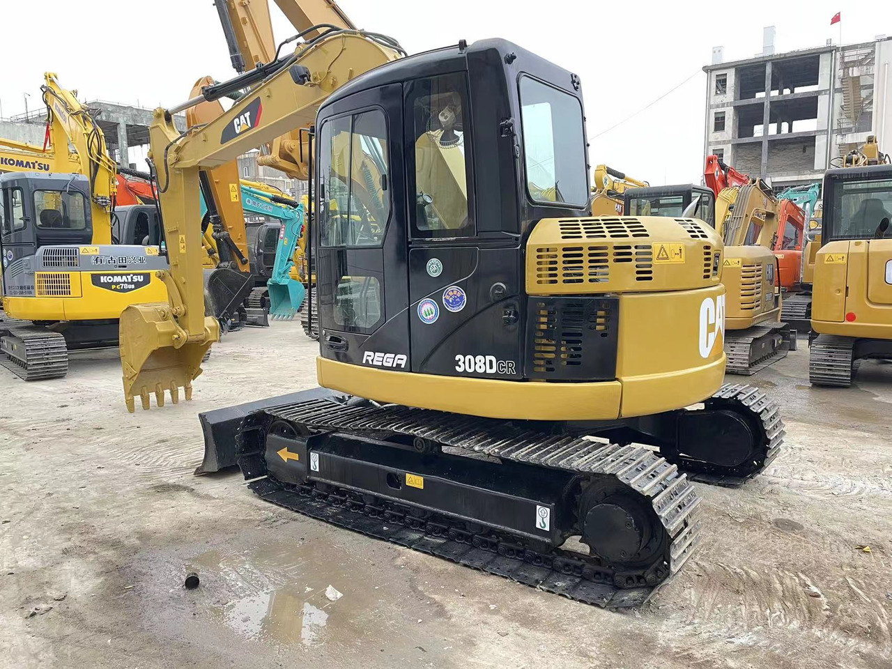 Caterpillar 308D CR - Mini excavator: picture 4 Caterpillar 308D CR - Mini excavator: picture 4