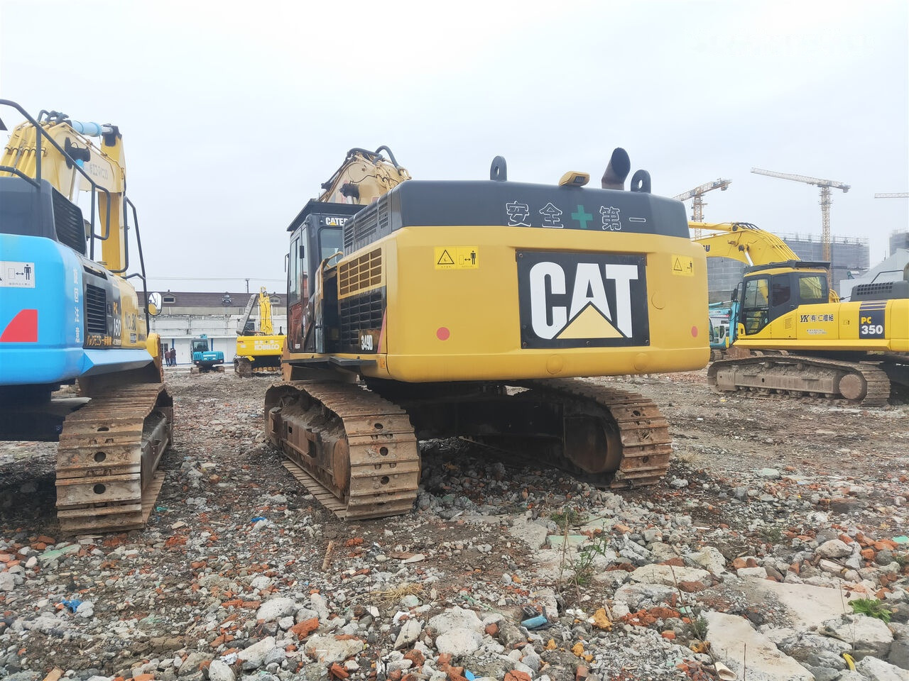 Crawler excavator Caterpillar 349DL: picture 6