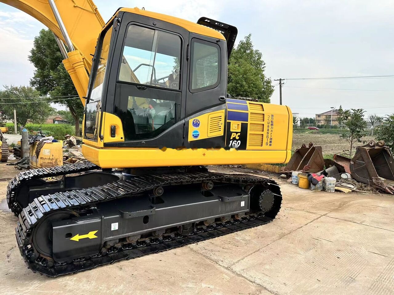 Komatsu PC160 - Crawler excavator: picture 4 Komatsu PC160 - Crawler excavator: picture 4