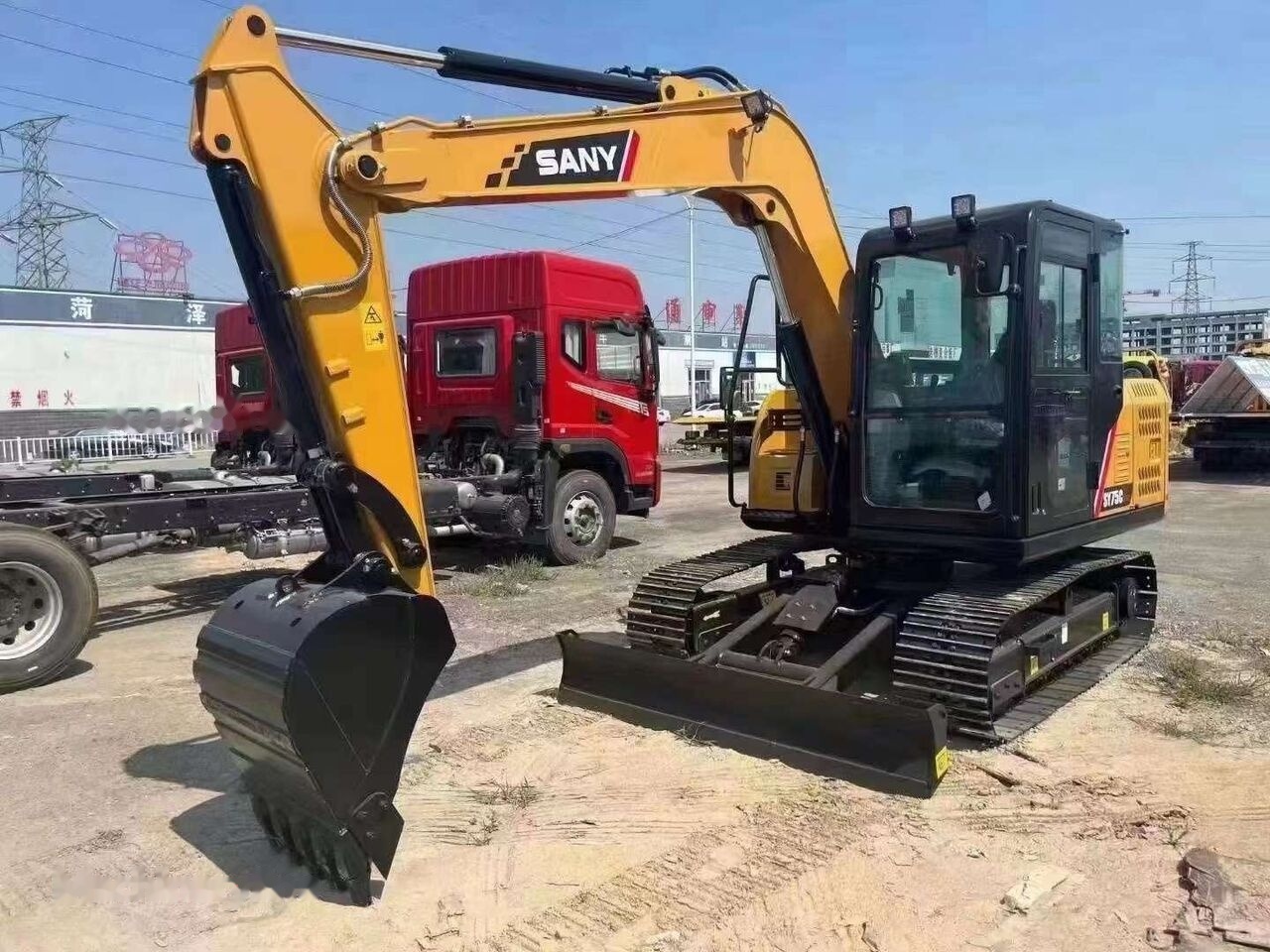 Sany SY75C - Mini excavator: picture 1 Sany SY75C - Mini excavator: picture 1