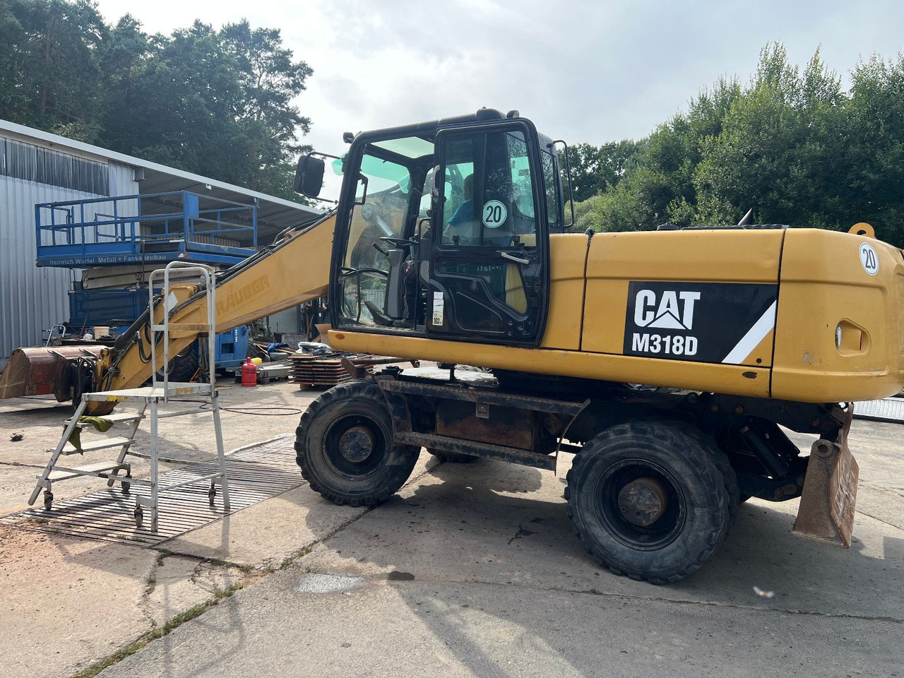 CAT 318 D Powertilt - Wheel excavator: picture 1 CAT 318 D Powertilt - Wheel excavator: picture 1