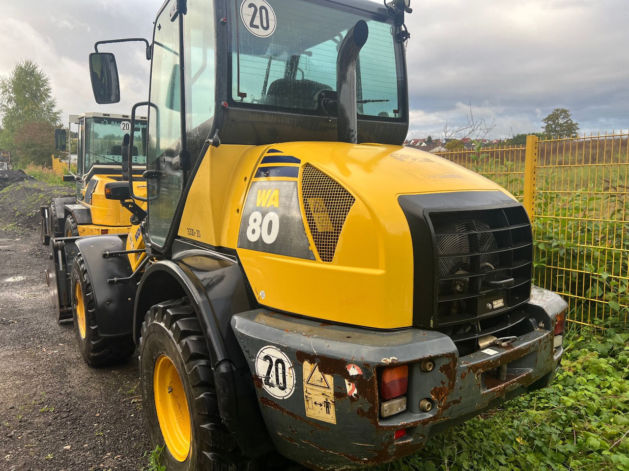 Komatsu WA 80 - Wheel loader: picture 2 Komatsu WA 80 - Wheel loader: picture 2