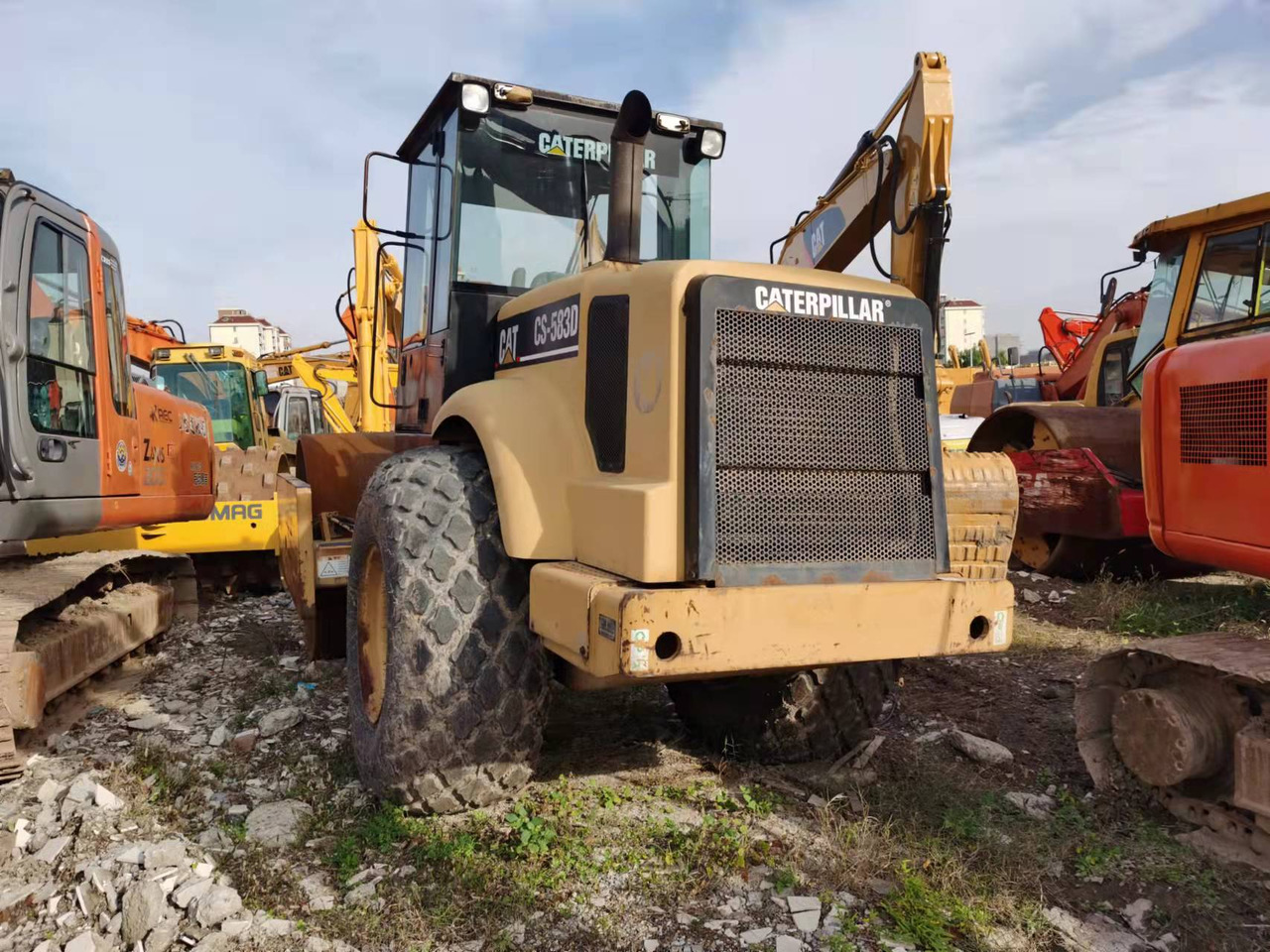 CATERPILLAR CS 583D - Compactor: picture 1 CATERPILLAR CS 583D - Compactor: picture 1