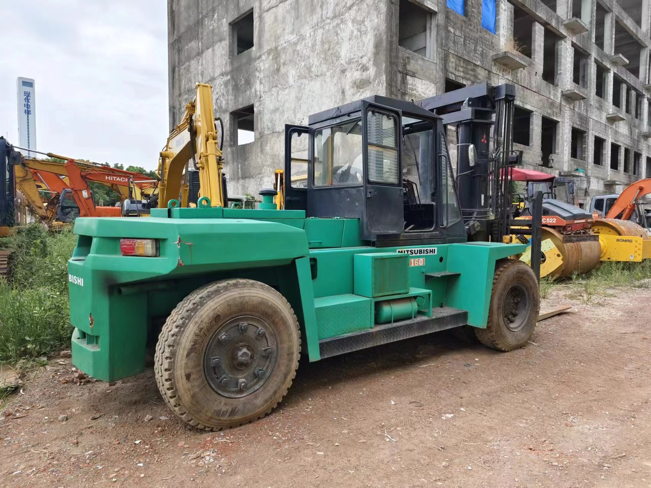MITSUBISHI 16ton diesel forklift Japan made - Diesel forklift: picture 4 MITSUBISHI 16ton diesel forklift Japan made - Diesel forklift: picture 4