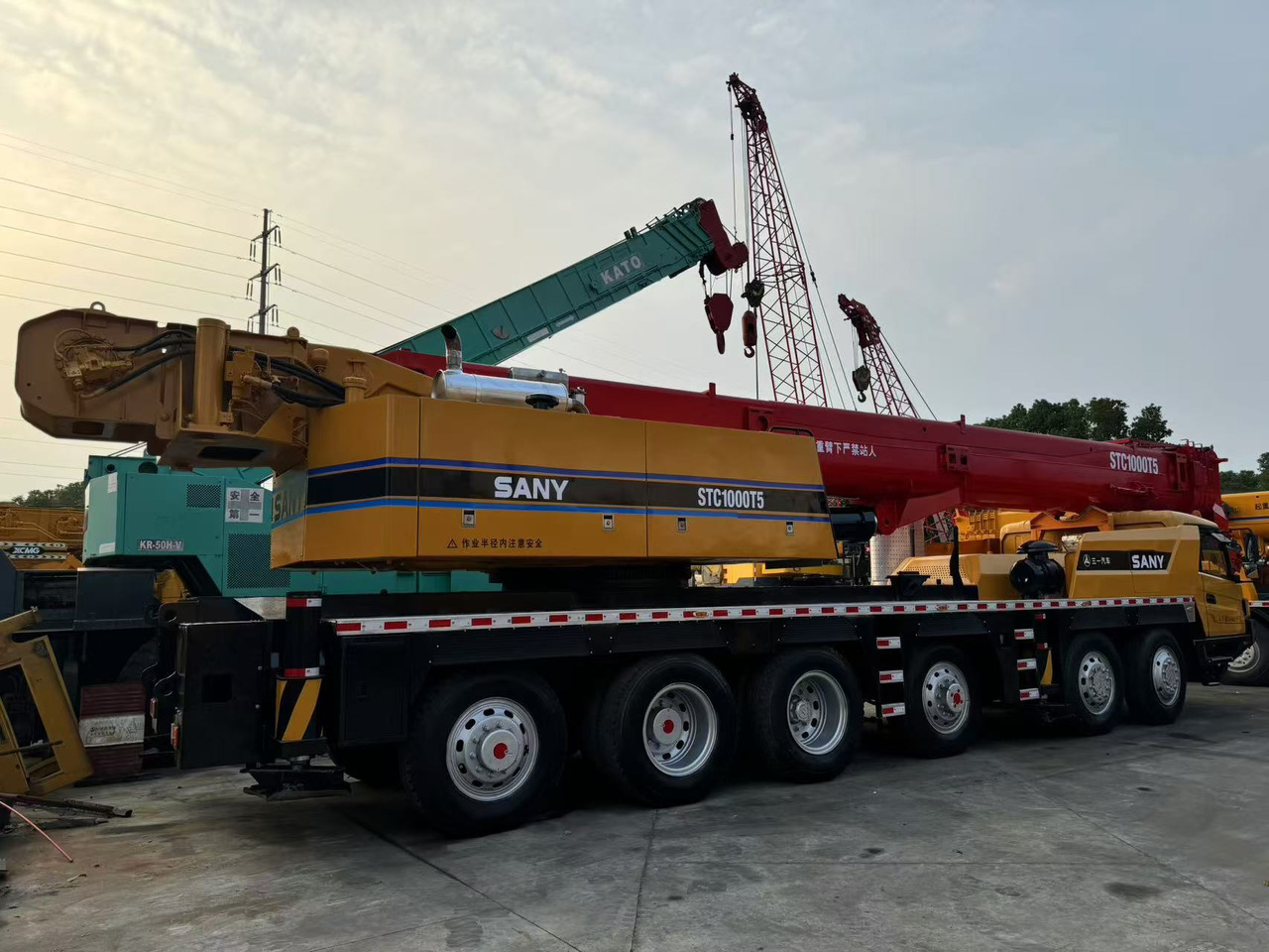 SANY STC1000T5 - Mobile crane: picture 2 SANY STC1000T5 - Mobile crane: picture 2