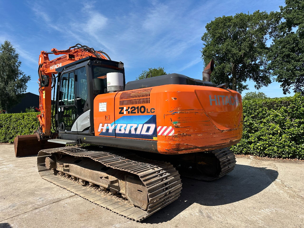 Hitachi ZH210LC-5B - Crawler excavator: picture 3 Hitachi ZH210LC-5B - Crawler excavator: picture 3