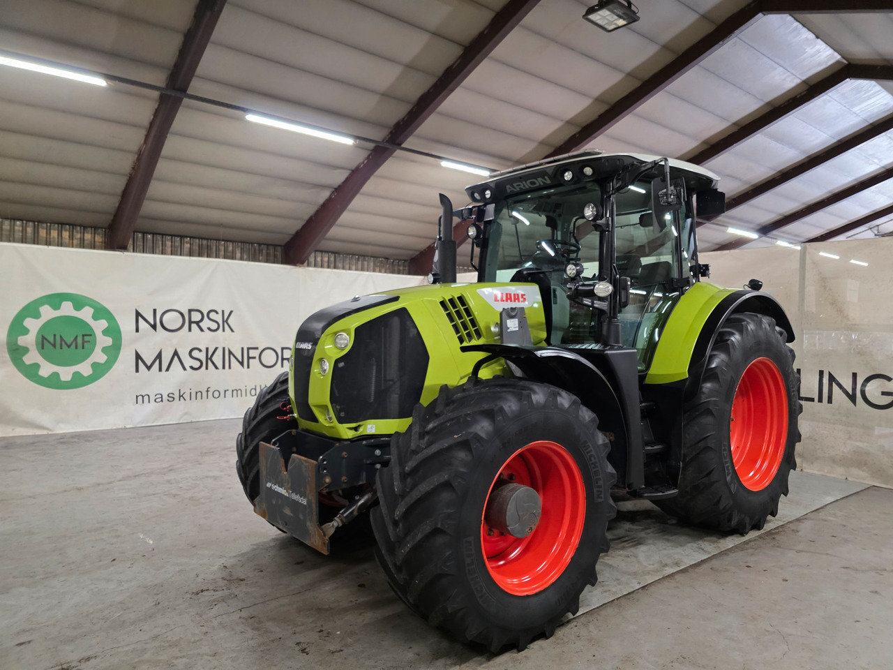 CLAAS Arion 660 C-Matic - Farm tractor: picture 1 CLAAS Arion 660 C-Matic - Farm tractor: picture 1