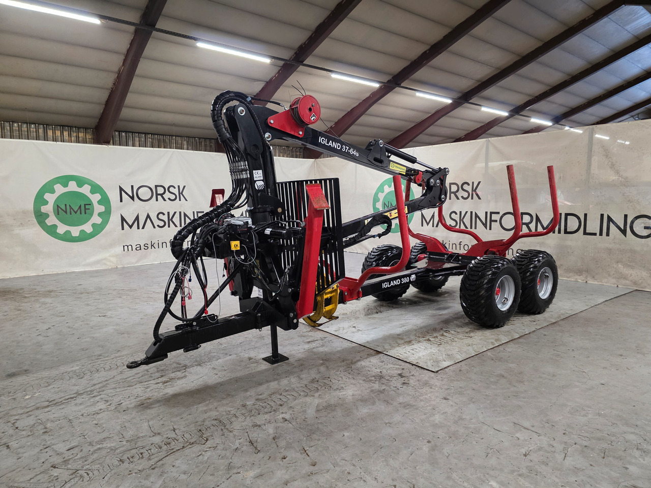 Igland 380 Swingtrac-system - Log trailer: picture 1 Igland 380 Swingtrac-system - Log trailer: picture 1
