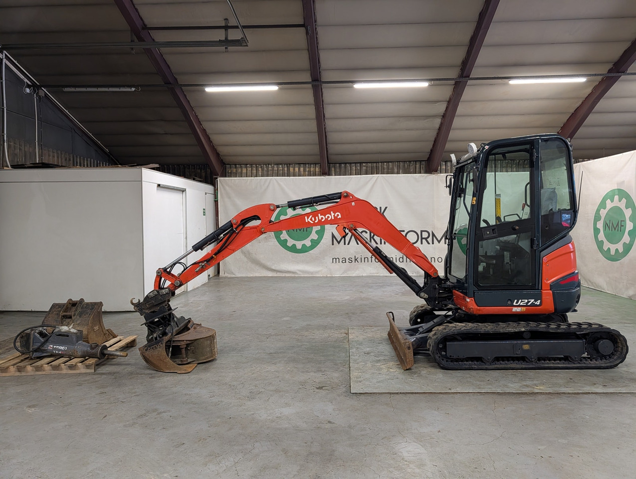 Kubota U27-4 - Mini excavator: picture 2 Kubota U27-4 - Mini excavator: picture 2