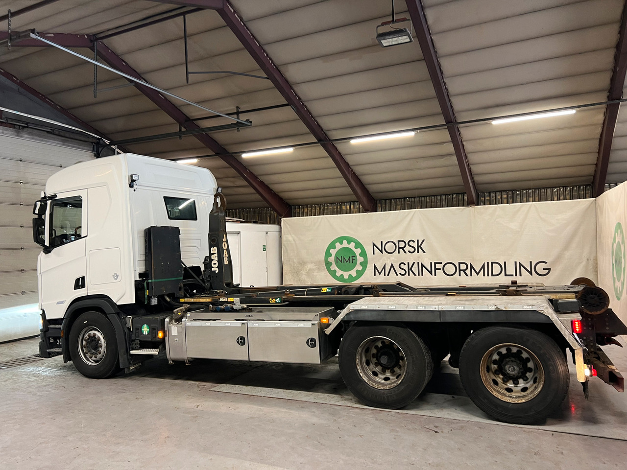 Hook lift truck Scania R 580 med Joab krok: picture 8