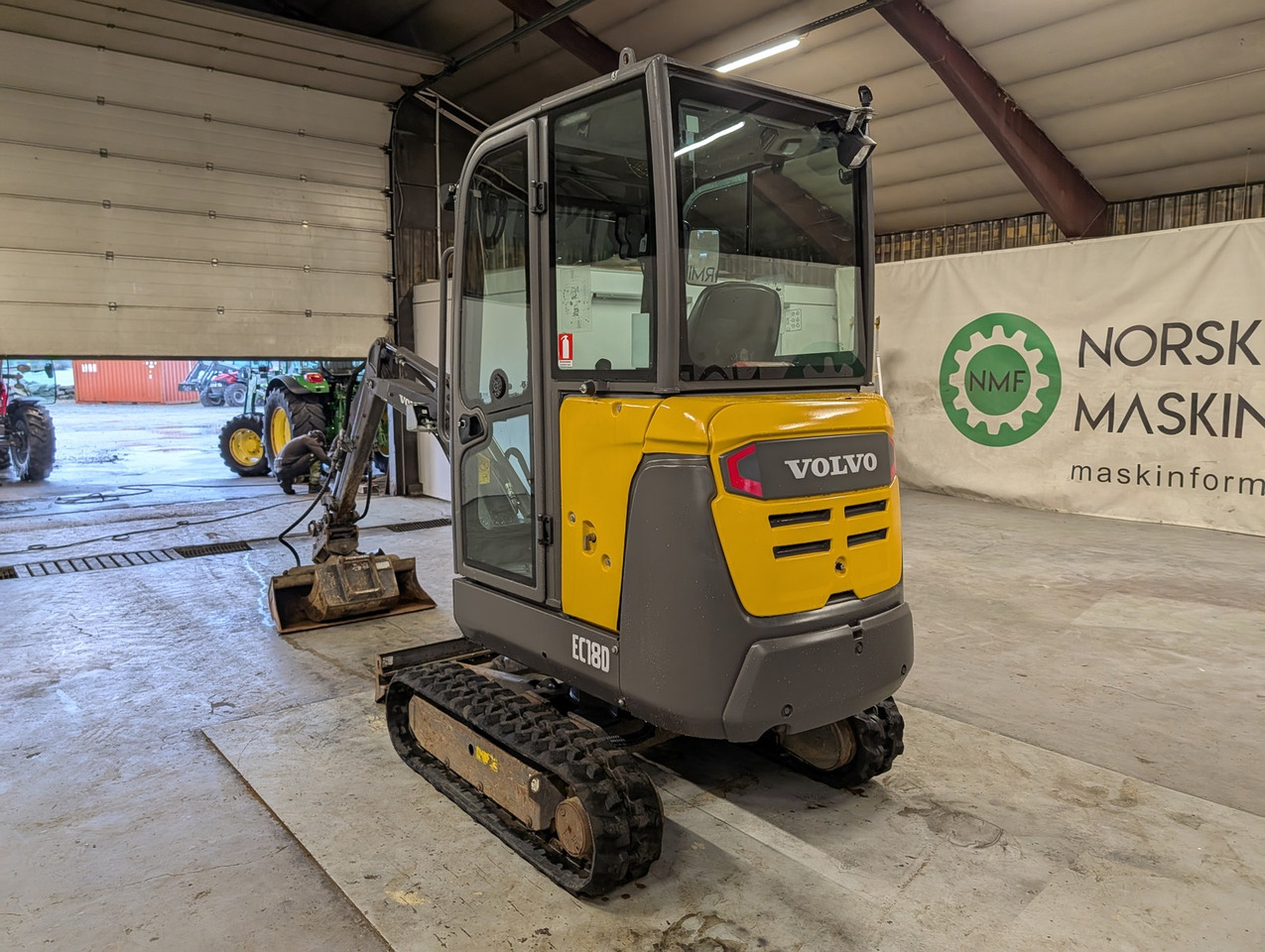 Volvo ECR18D - Mini excavator: picture 4 Volvo ECR18D - Mini excavator: picture 4