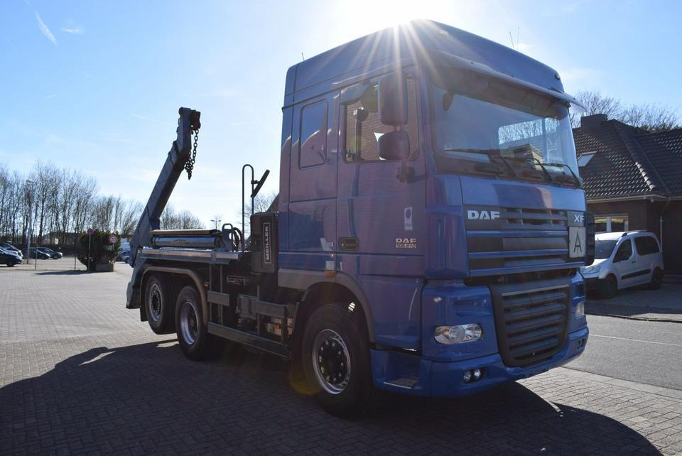 Skip loader truck DAF  XF 510 Meiller Kipper 6X2 EURO5 Fernbedienung: picture 8