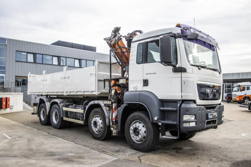 MAN TGS 35.400+TEREX 16T/2 - Tipper, Crane truck: picture 5 MAN TGS 35.400+TEREX 16T/2 - Tipper, Crane truck: picture 5