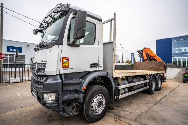 Mercedes AROCS 2648 + PALFINGER 23 T/M + 5 EXT - Dropside/ Flatbed truck, Crane truck: picture 1 Mercedes AROCS 2648 + PALFINGER 23 T/M + 5 EXT - Dropside/ Flatbed truck, Crane truck: picture 1