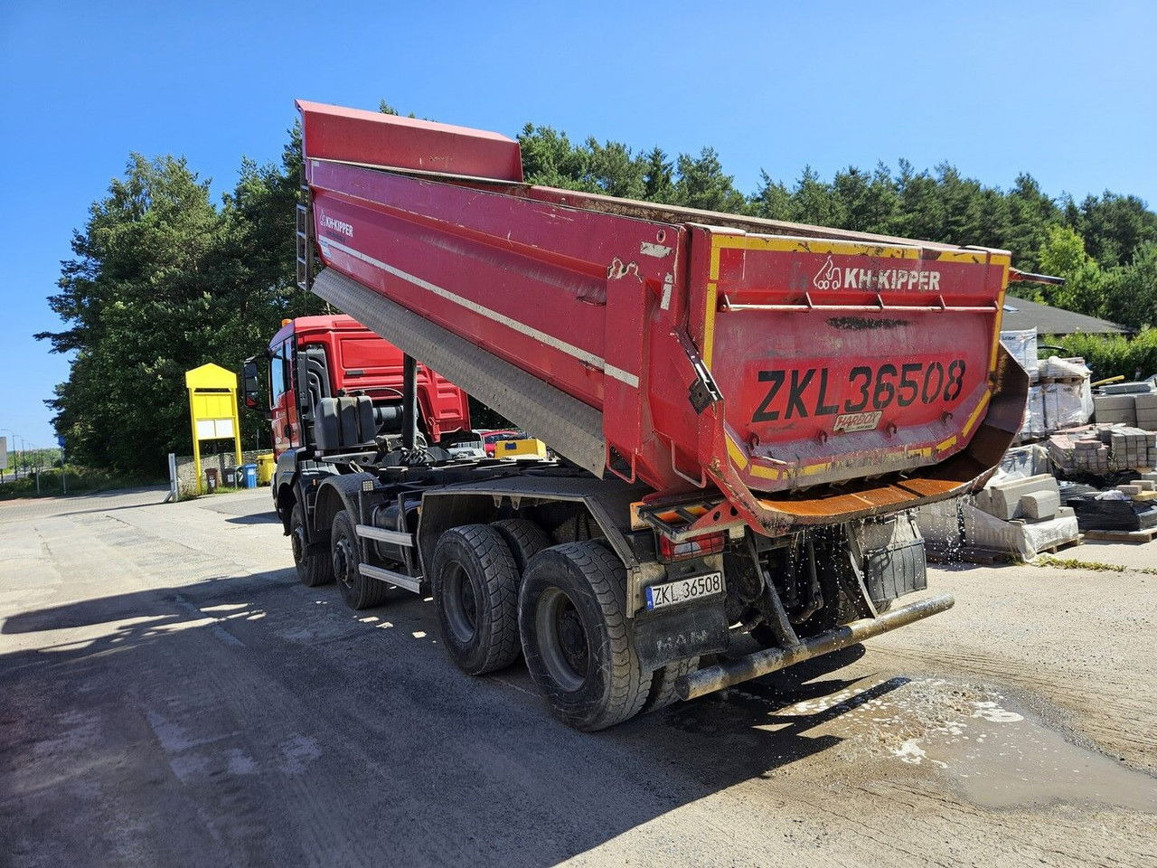 MAN TGS 41.480 8x8 - Tipper - Tipper: picture 4 MAN TGS 41.480 8x8 - Tipper - Tipper: picture 4