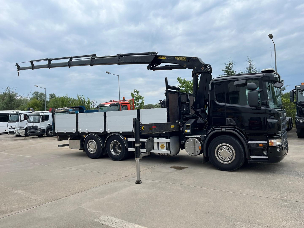 SCANIA P320, +RC, valník Crane PK 20002 leasing SCANIA P320, +RC, valník Crane PK 20002: picture 10 SCANIA P320, +RC, valník Crane PK 20002 leasing SCANIA P320, +RC, valník Crane PK 20002: picture 10