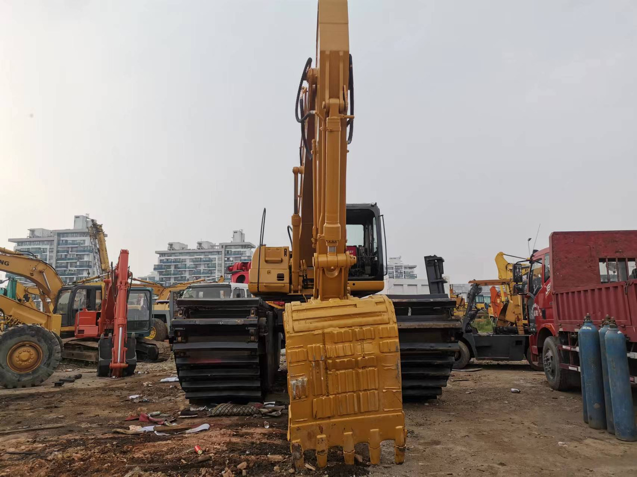 CATERPILLAR 320C Used cat 320 Swamp Buggy Amphibious Excavator - Amphibious excavator: picture 5 CATERPILLAR 320C Used cat 320 Swamp Buggy Amphibious Excavator - Amphibious excavator: picture 5