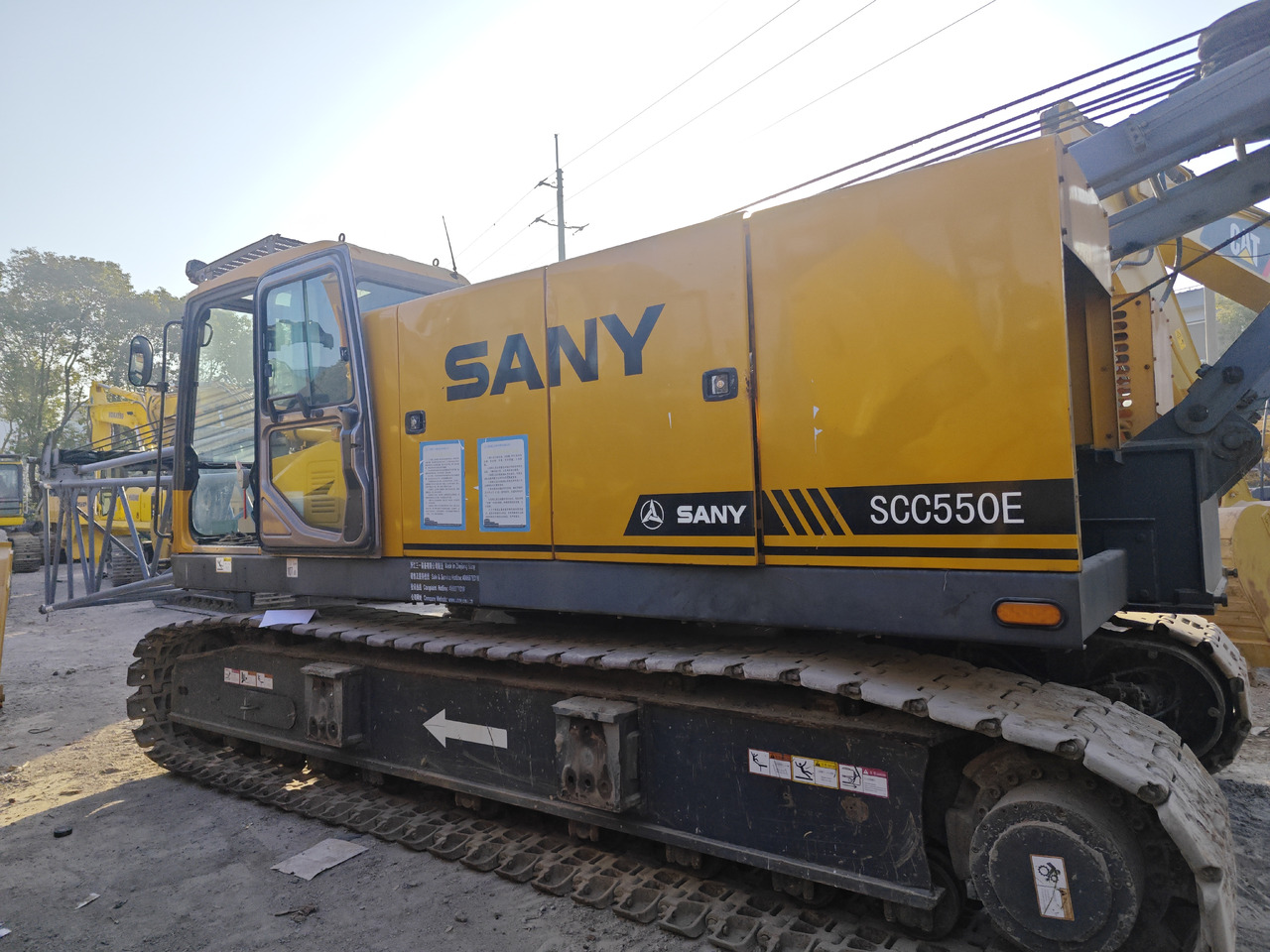 SANY SCC500E 50ton crawler crane - Crawler crane: picture 1 SANY SCC500E 50ton crawler crane - Crawler crane: picture 1