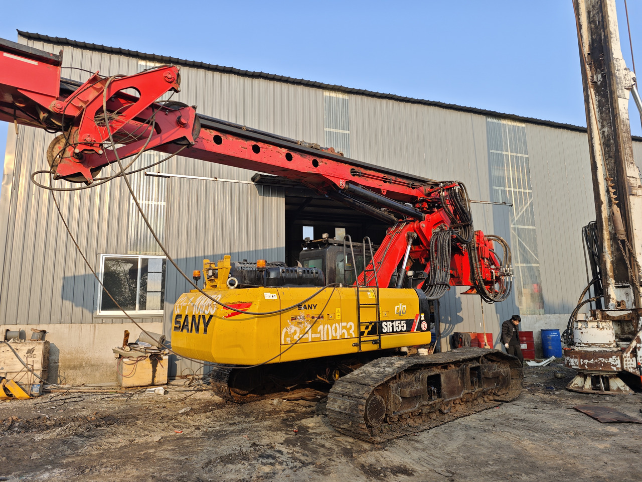 SANY SR155 Rotary Drilling Rig - Drilling rig: picture 2 SANY SR155 Rotary Drilling Rig - Drilling rig: picture 2