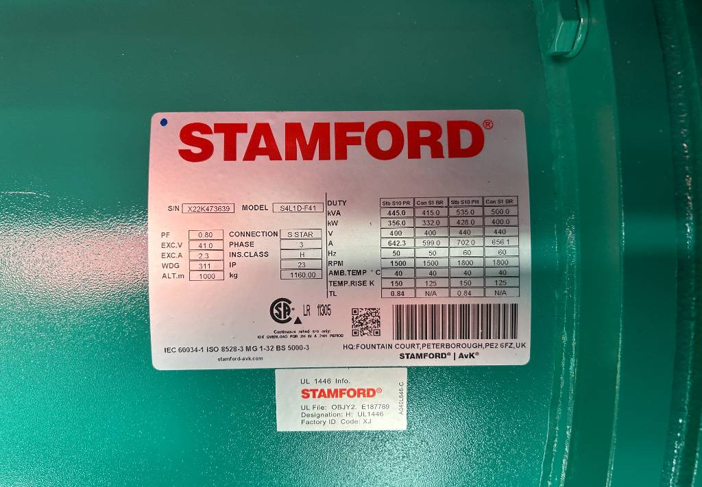 Cummins C400D5 - 400 kVA Generator - DPX-18518 - Generator set: picture 4 Cummins C400D5 - 400 kVA Generator - DPX-18518 - Generator set: picture 4