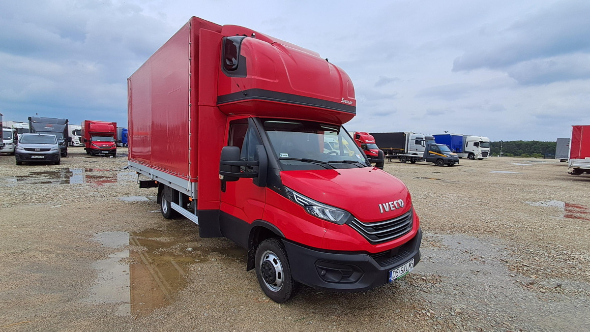 Curtain side van IVECO 50C18 PLANDEKA: picture 1