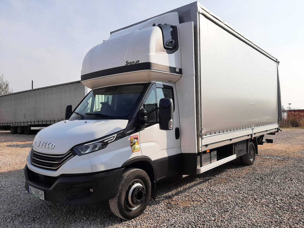 IVECO/JUSAM STANISŁAWJURKOWSKI 70C18/JU06 PLANDEKA Z WINDĄ - Curtain side van: picture 2 IVECO/JUSAM STANISŁAWJURKOWSKI 70C18/JU06 PLANDEKA Z WINDĄ - Curtain side van: picture 2