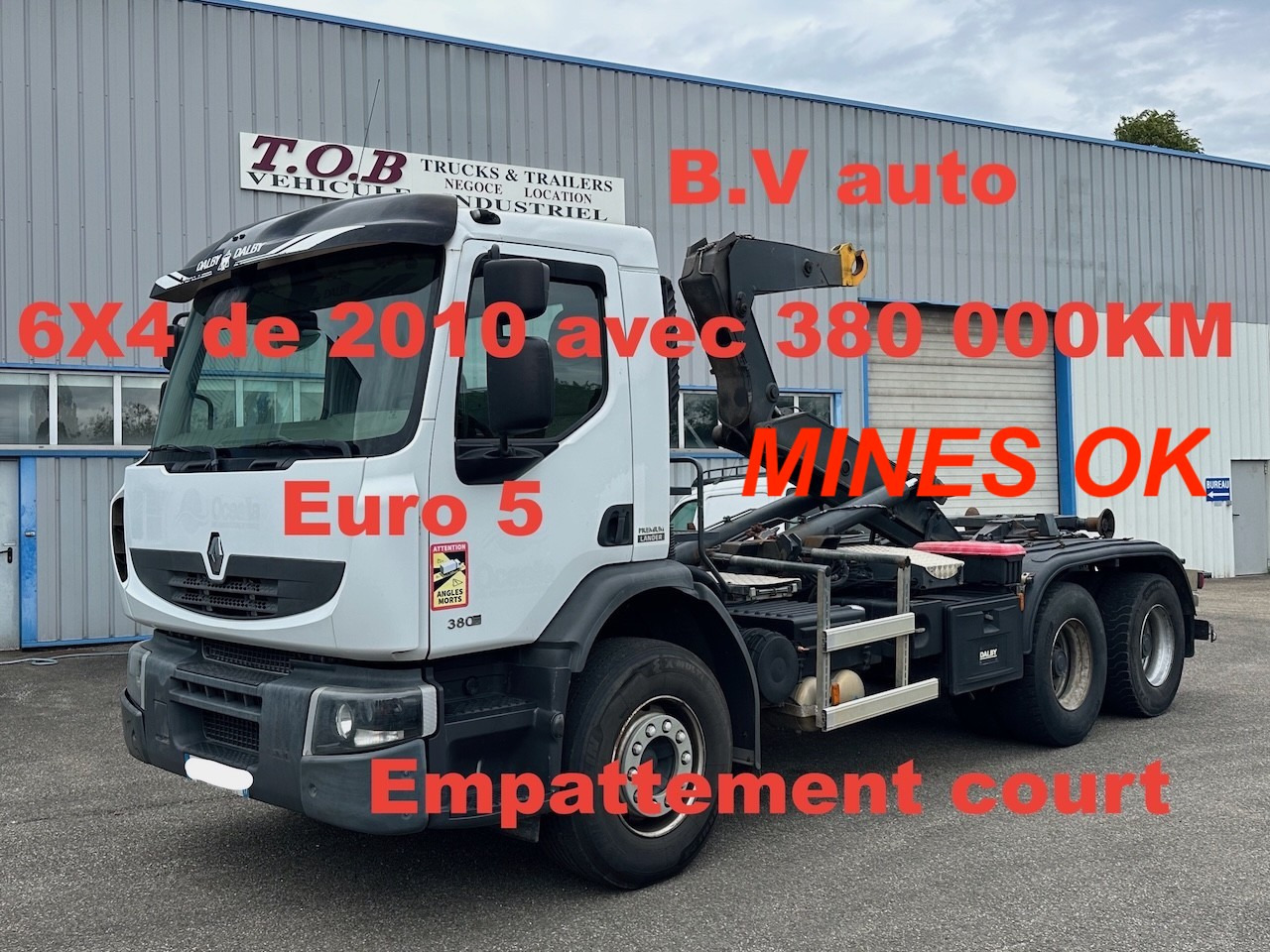 RENAULT LANDER 380DXI - Hook lift truck: picture 1 RENAULT LANDER 380DXI - Hook lift truck: picture 1