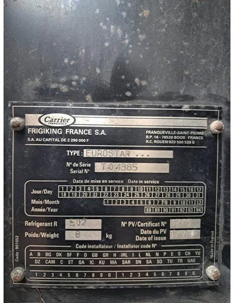 Cooling system for Truck CARRIER Maxima: picture 10 Cooling system for Truck CARRIER Maxima: picture 10