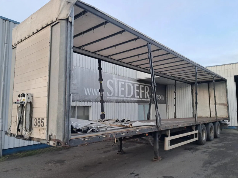 Fliegl 3x Ror Axle , Flat Trailer - Curtainsider semi-trailer: picture 1 Fliegl 3x Ror Axle , Flat Trailer - Curtainsider semi-trailer: picture 1